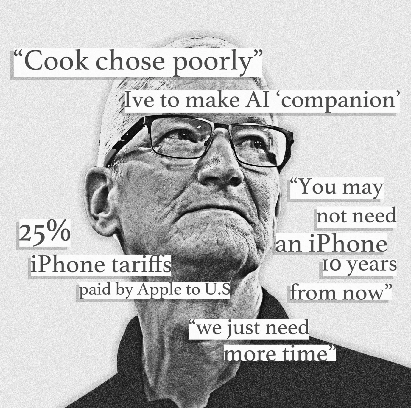 賭波:蘋果 CEO 庫尅的多事之鞦:特朗普、訴訟、AI 都不消停